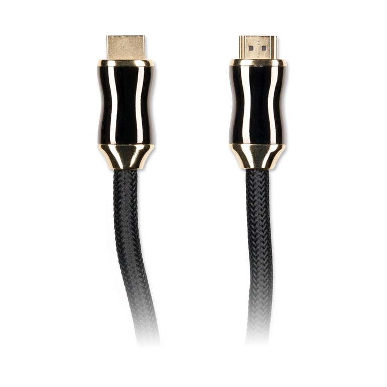 Câble HDMI Mâle/Mâle tressé 1 m HG - Neuf