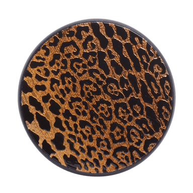 PopSockets PopGrip, Leopardo en metal repujado