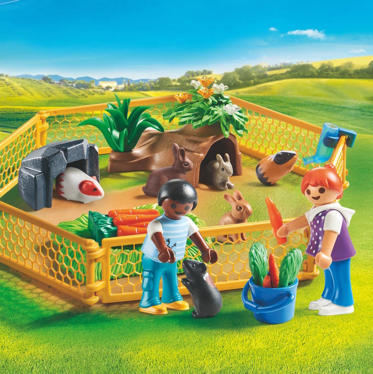 Enfants Avec Petits Animaux 70137 Playmobil La Boîte - vue 3