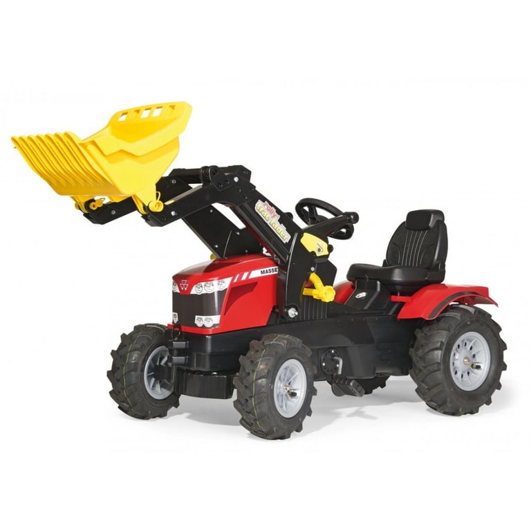 Tracteur à Pédales Rolly Toys rollyFarmtrac MF pour Enfants de 3 à Neuf
