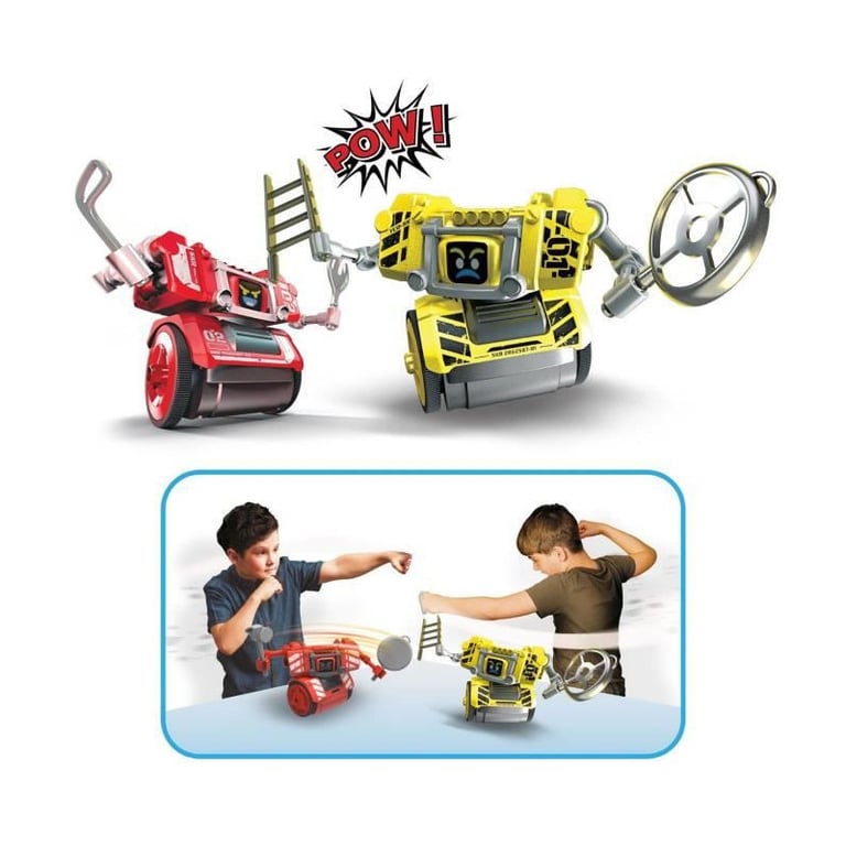 YCOO STREET KOMBAT Pack de 2 robots interactifs Effets Sonores et Lumineux 14 cm Neuf