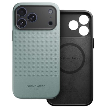 Native Union Funda MagSafe para iPhone 17 Pro Max Serie Active Case Ultra Reforzada Verde