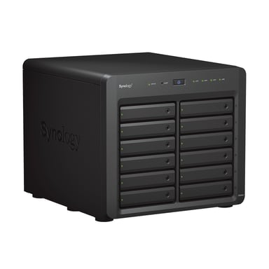 Synology DiskStation DS2422+ servidor de almacenamiento NAS Torre Ryzen Embedded V1500B 4 Go DDR4 0 To DiskStation Manager Negro