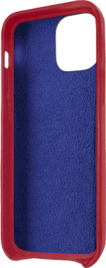 BEETLECASE Funda de cuero premium para iPhone 12 Pro Max Rojo