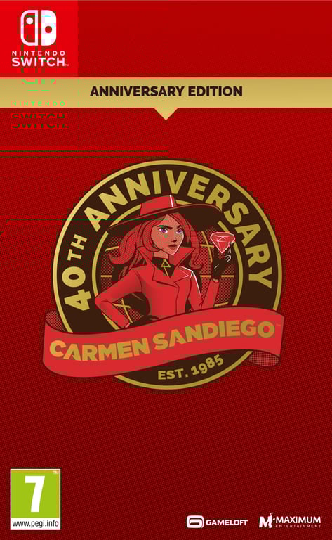 Carmen Sandiego 40th Anniversary Edition Jeu Nintendo Switch - vue 2