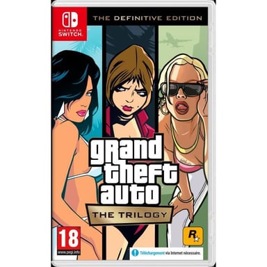 Grand Theft Auto: The Trilogy – The Definitive Edition - Jeu Switch