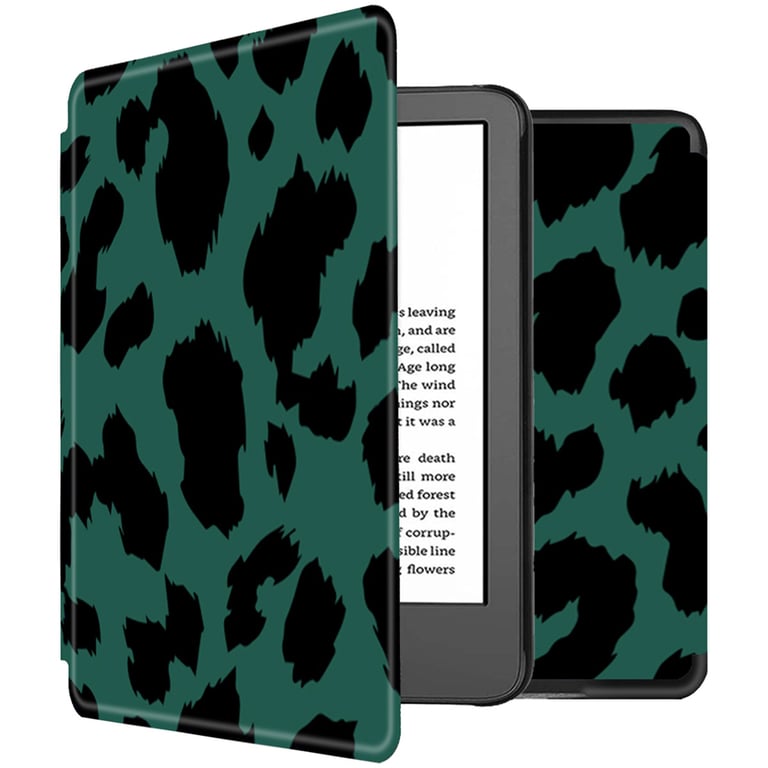 imoshion Design Slim Hard Case Sleepcover pour Amazon Kindle 2024 / Amazon Kindle 2022 11th gen Leopard Neuf - vue 4