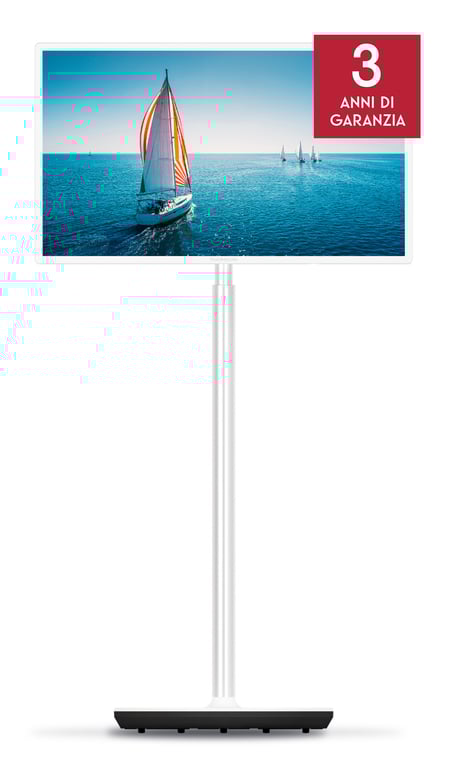 Thomson 32HA4M44 téléviseur et moniteur portables Télévision portable Blanc 81,3 cm (32 ) 1366 x 768 pixels - Neuf