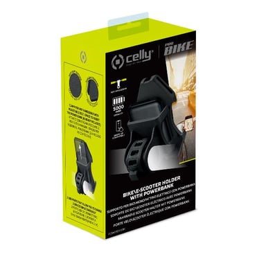 Celly POWERBIKEBK soporte Soporte pasivo Teléfono móvil/smartphone Negro