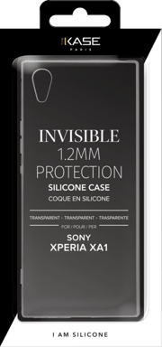 Guscio sottile e invisibile per Sony Xperia XA1 1,2 mm, trasparente