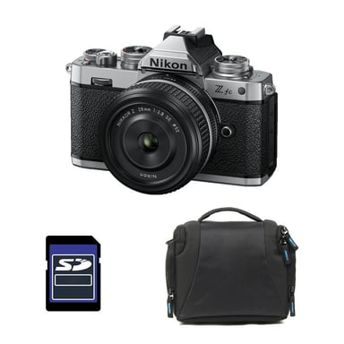 NIKON Z fc + Z 28mm f/2.8 SE + Bolsa + Tarjeta SD de 8 GB