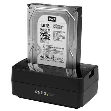 StarTech.com Docking Station USB 3.1 (10Gbps) / eSATA a SATA III de 1 Bahía para Discos Duros y SSDs de 2,5/3,5'' - con Bahía de Carga Superior