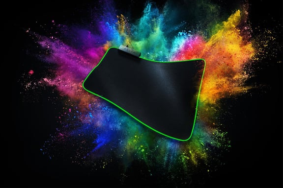 Tappetino per mouse da gioco Razer Goliathus Chroma Nero