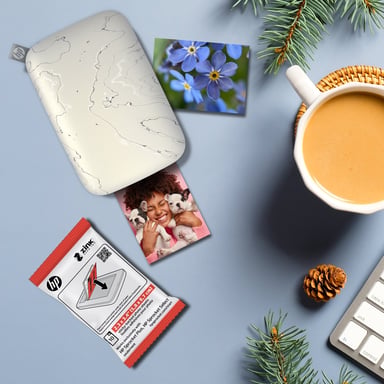 HP Sprocket 2.3'' x 3.4'' Premium Zink Brillant