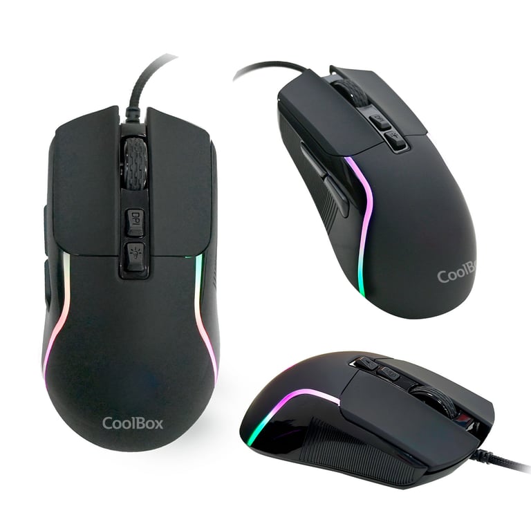 CoolBox Pack gaming DeepX Wing 2 clavier incluse USB QWERTY Espagnole Neuf - vue 4