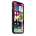 Coque en silicone avec MagSafe pour iPhone 14 Minuit