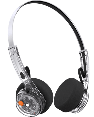 Casque Bluetooth® Mondo FreeStyle On-Ear Transparent Defunc