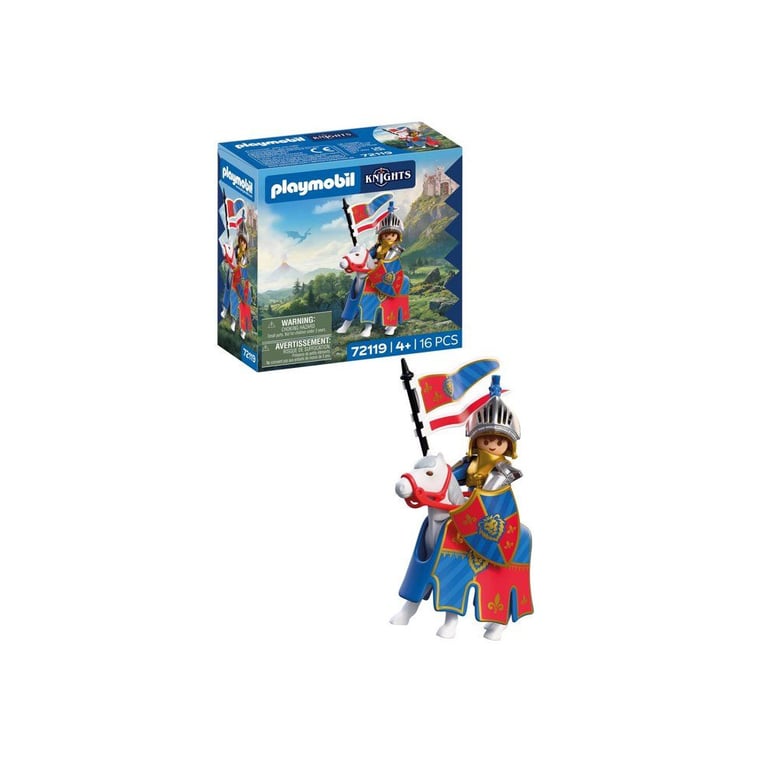 Playmobil Knights 72119 Chef des Chevaliers Lions - vue 4