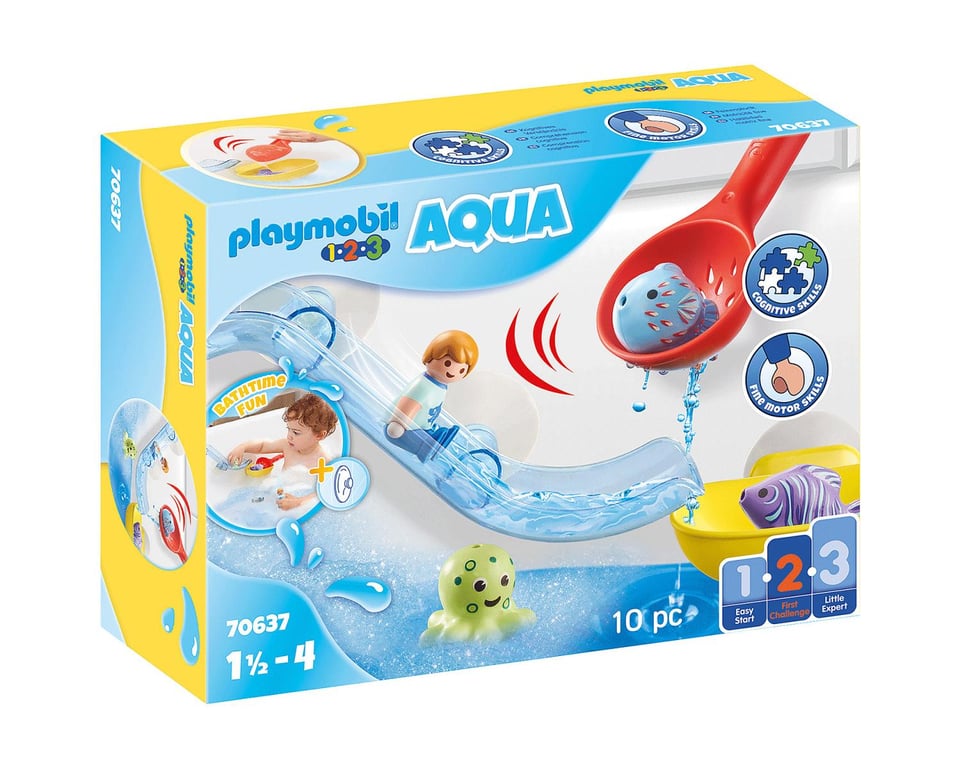 Playmobil 1.2.3 70637 jeu jouet et adhésif de bain Jeux pour le bain Neuf