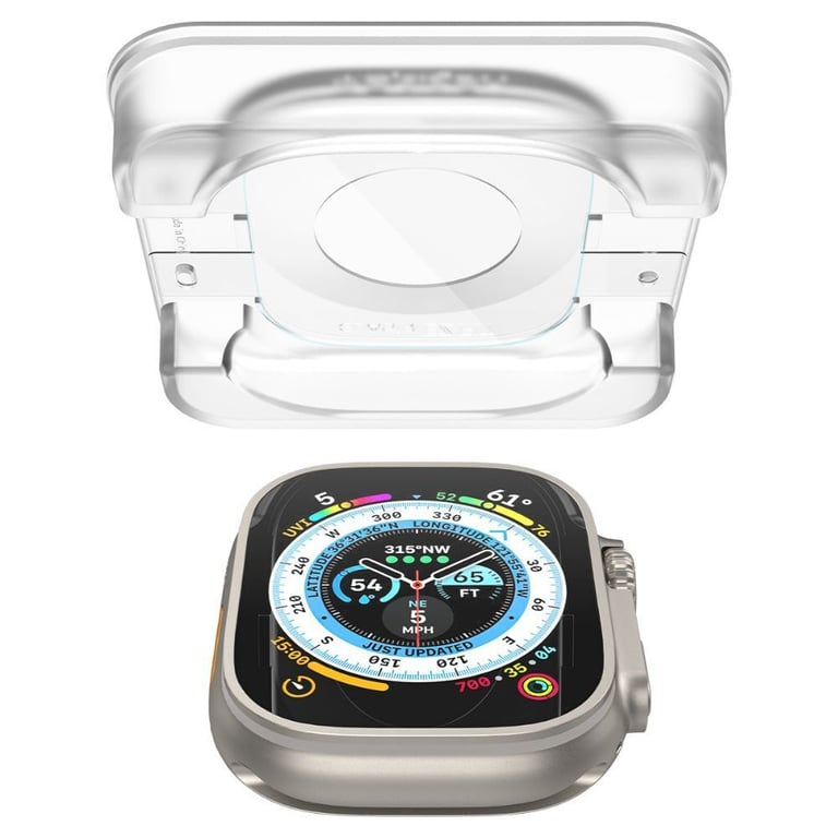 Protecteur d'écran Transparent Verre trempé pour Apple Watch Ultra
