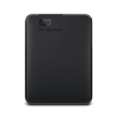 Western Digital Elements Portable disque dur externe 5 To Noir