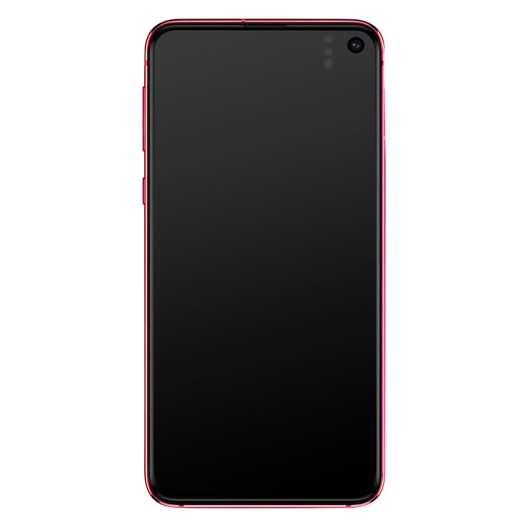 Bloc Complet pour Samsung Galaxy S10 Écran LCD Vitre Tactile Rouge - Neuf