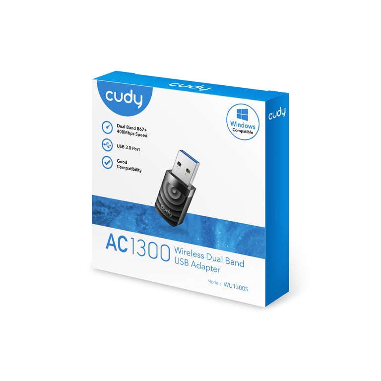 Cudy WU1300S carte réseau WLAN 867 Mbit/ Neuf - vue 2