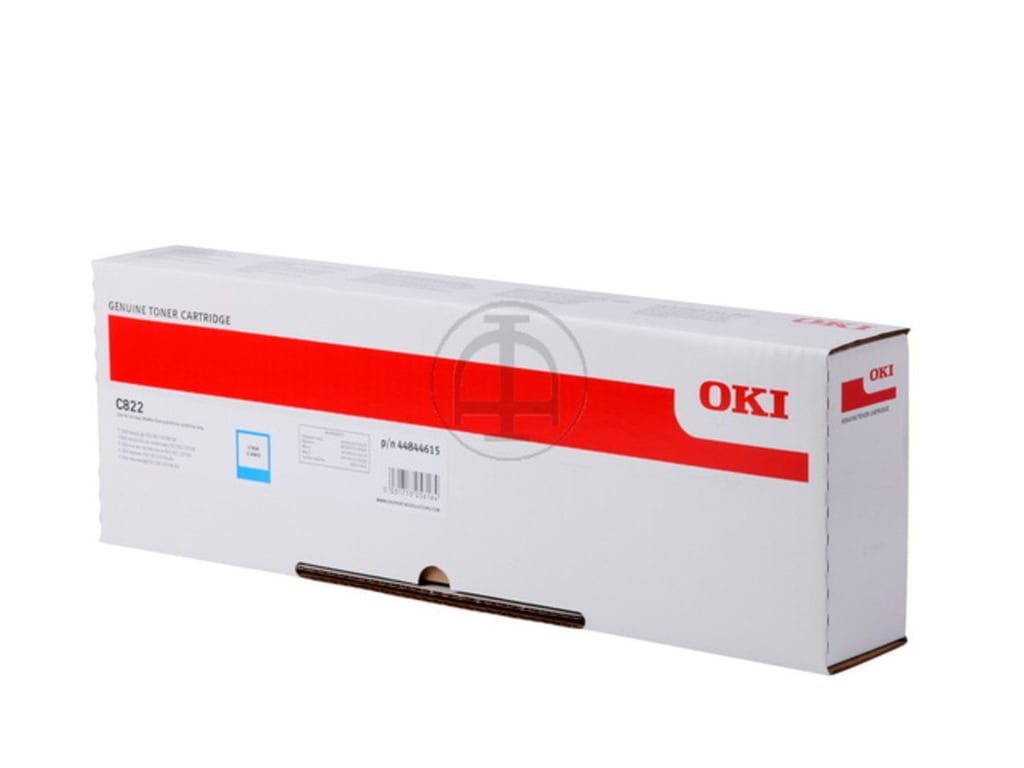 Toner OKI 44844615 Cyan C822n C822dn C822 7 300 pages Régénéré Neuf - vue 2