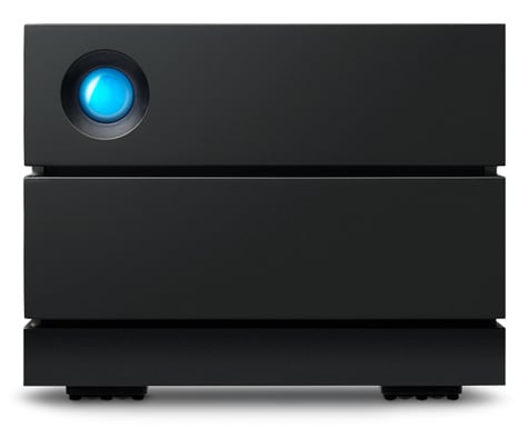 Seagate 2big RAID boîtier de disques 28 To Bureau Noir