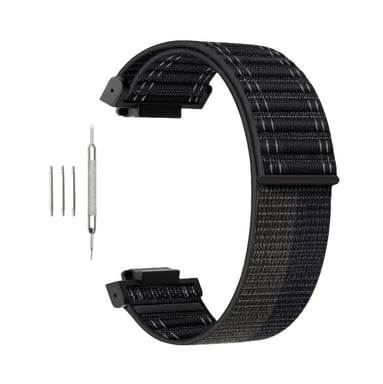 Correa de nailon para Casio G-SHOCK GA110/700/DW-5600/5610 Wave Black
