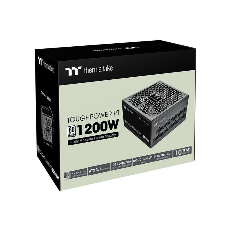 Toughpower PT Alimentation PC modulaire 80Plus Platinum Neuf - vue 3