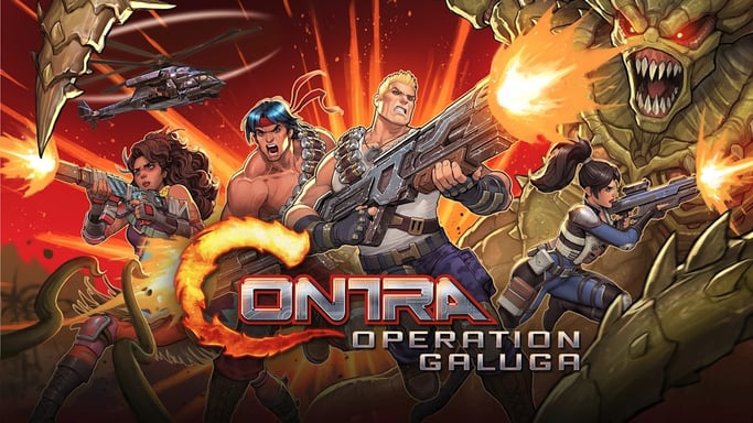 Konami Contra: Operation Galuga Standard Chinois simplifié, Chinois traditionnel, Allemand, Anglais, Espagnol, Français, Italien, Japonais, Coréen, Portugais, Russe Nintendo Switch