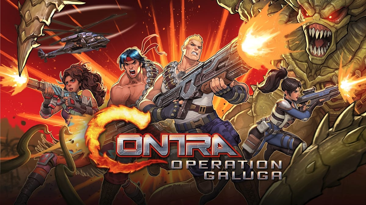 Konami Contra: Operation Galuga Standard Chinois simplifié Chinois traditionnel Allemand Anglais Espagnol Français Italien Japonais Coréen Portugais Russe Nintendo Switch - vue 2