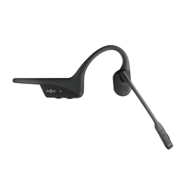 SHOKZ C110-AC-BK Auricolare senza fili con ganci per orecchio Desktop/Centro chiamate USB Type-C Bluetooth Nero