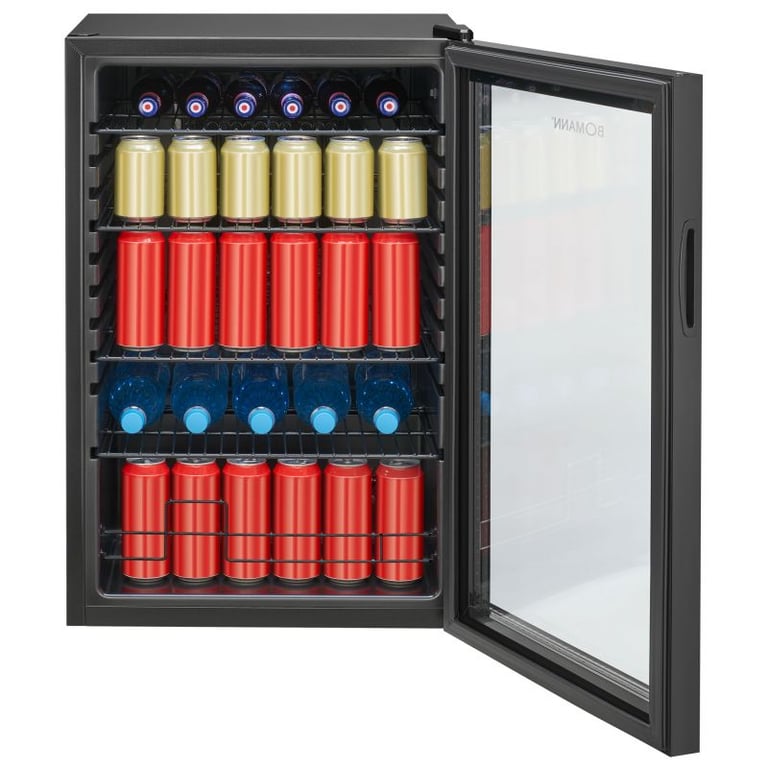 Réfrigérateur pour boissons 115L Noir Bomann KSG7290-Noir - Neuf