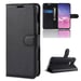 Coque Portefeuille pour ''SAMSUNG Galaxy S10e'' Simili-cuir Rabat Protection (NOIR)