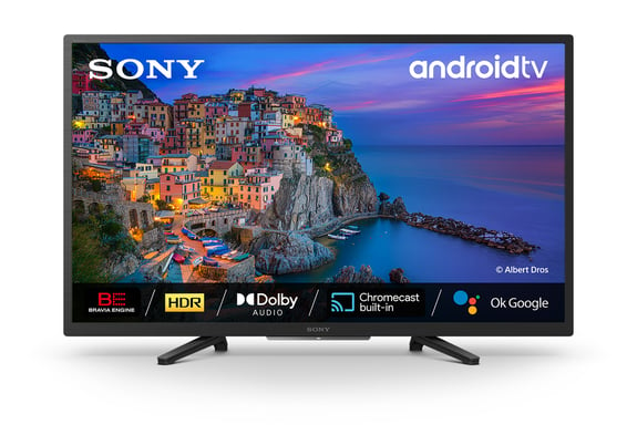 Sony KD32W800P1AEP TV 81,3 cm (32'') HD Smart TV Wifi Noir