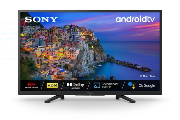 Sony KD32W800P1AEP TV 81,3 cm (32'') HD Smart TV Wifi Nero