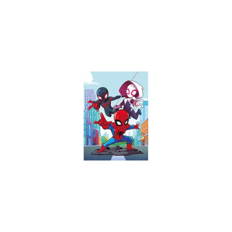 Clementoni 24775 Play for Future Marvel Super Hero Adventures 2 x 20 Pièces Puzzles du Dessin Animé 100% Matériaux Recyclés pour Enfants à partir de et Plus - vue 2