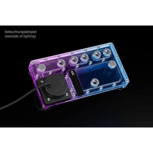 Refrigeración Líquida Alphacool Core Distro Plate 240mm avec pompe D5 Apex aRGB - vue 4