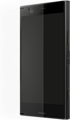 Protector de pantalla de cristal templado (100% cobertura de superficie) para Sony Xperia XZ1, Transparente