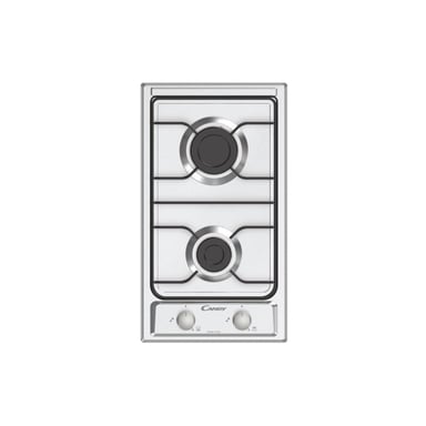 Candy Idea CHW23X Four à gaz encastrable 28,8 cm 2 brûleurs en acier inoxydable - Neuf