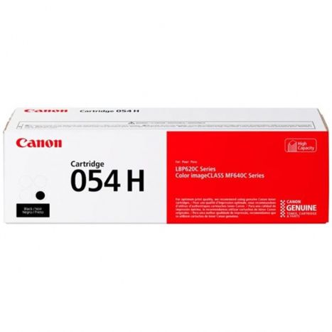 Canon 054H Toner noir d'origine - 3028C002 [Pag-3100] - Neuf