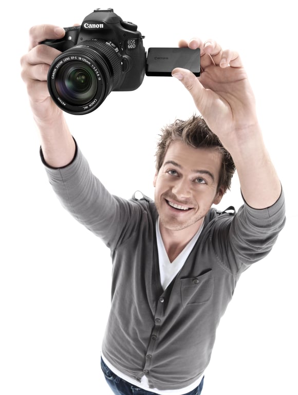 Canon EOS + EF 18 55mm Kit d'appareil photo SLR 18 MP CMOS 5184 x 3456 pixels Bon état - vue 6