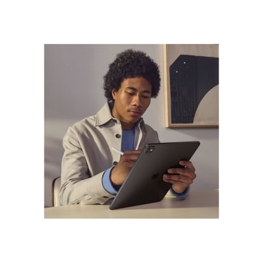iPad Pro 13'' (2024), chipset M4, 1Tb - WiFi + Cellular - Vetro nano-testurizzato - Nero sidel