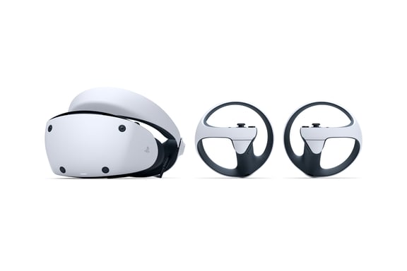 Sony PlayStation VR2 Pantalla con montura para sujetar en la cabeza Negro, Blanco