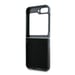 Funda Karl Lagerfeld para Samsung Z Flip6 F741 negra Saffiano Metal Pin