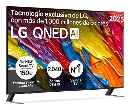 LG QNED AI 65QNED84A6C 165,1 cm (65'') 4K Ultra HD Smart TV Wifi Negro