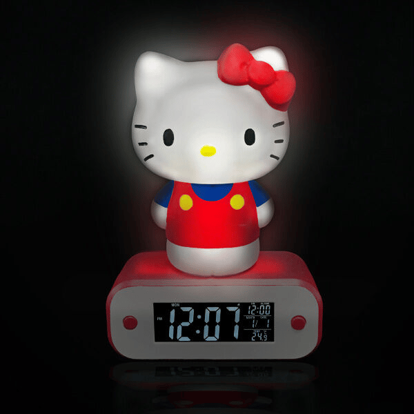 Lampe avec Réveil numérique Hello Kitty Bigben Audio Neuf - vue 3