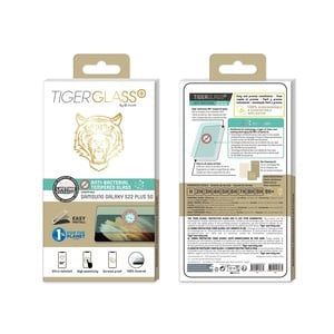 Vidrio templado antibacteriano Tiger Glass Plus Samsung Galaxy S22 Plus